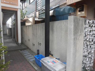 【その他共用部分】 | ラボンヌメゾン | 敷地内ごみ置き場でごみ出しもらくらく～♪忙しい社会人さんや学生さんにもうってつけ！