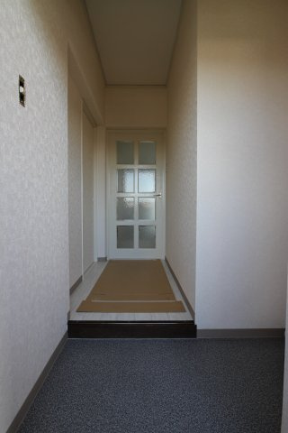 ブルーシャイン桃山の玄関