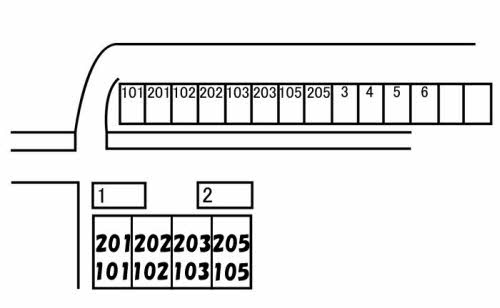 メゾン・ド・プラス　の区画図