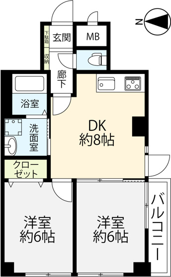 【間取り】 | 宮前カーネル