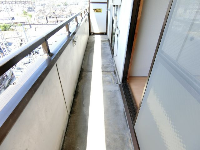 シティライフ川西のバルコニー