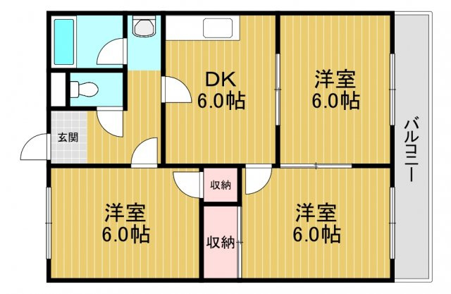 シティライフ川西の間取り