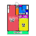 【間取り】 | メゾンヴェールの間取り