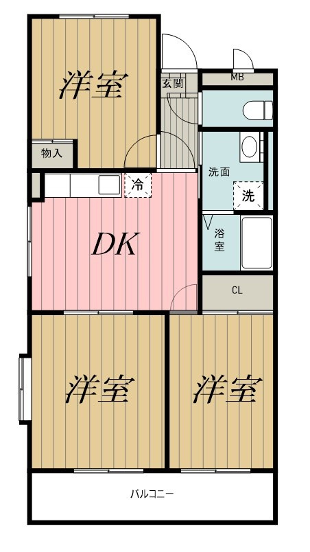 ヴェルドミールの間取り