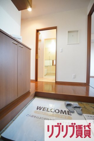 サキクサノ郷Ⅲの玄関