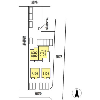 【区画図】 | モンテアジュール　Ⅲ
