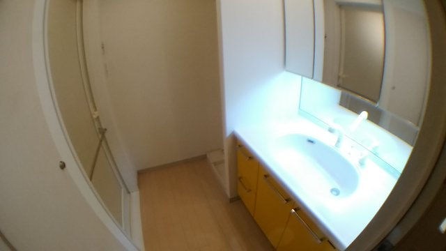 荒川区南千住３丁目の賃貸マンションのその他|洗面・同反転タイプ参照