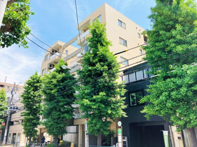 【外観】 | ヒルコート千駄木 | ヒルコート千駄木は、閑静な住環境にある低層マンションです。