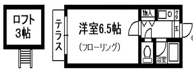 【間取り】 | フローラ賀茂