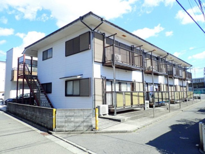 【外観】 | 第7高春荘 | 東急東横線「元住吉」駅まで徒歩10分！閑静な住宅地にある2階建てアパートです♪通勤通学はもちろん、お買い物やお出かけにもGood☆