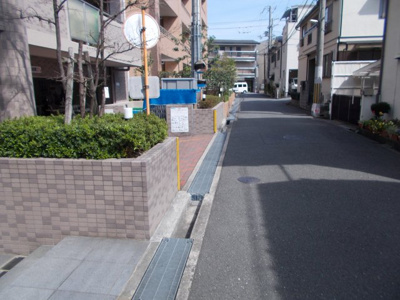 【周辺】 | セントラル千里山西 | 前面道路