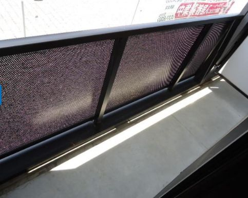 レインボウヒルズのバルコニー