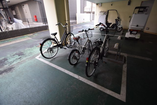 シンエイ第8東船橋マンションのその他共用部分|駐輪場があります