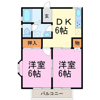 【間取り】 | ハイツ塙
