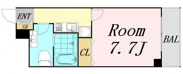 SHINE&SHINE55　仲介手数料無料の間取り