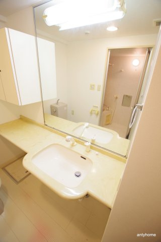 SHINE&SHINE55　仲介手数料無料の洗面所