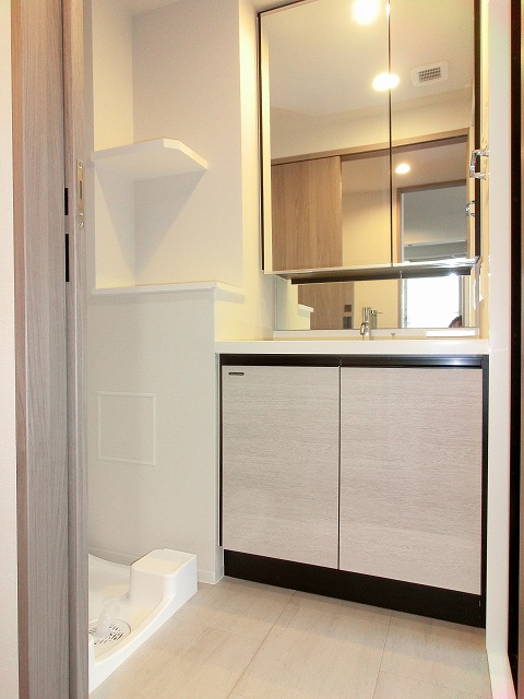 クレヴィアリグゼ日暮里の洗面所