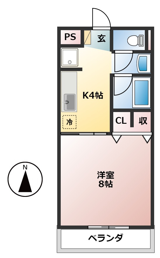 ノーブルFUJII　Aの間取り|図面と現況に相違ある場合には、現況優先とします