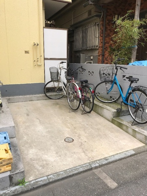 【その他共用部分】 | マリオットハウス | 自転車置き場