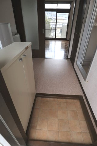 シティハイム三宅Ⅱの玄関