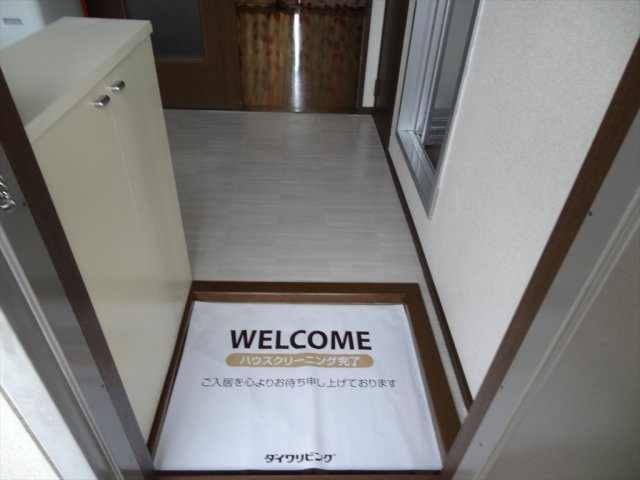 シティハイム三宅Ⅱの玄関