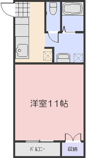 【間取り】 | サンガーデン青江I