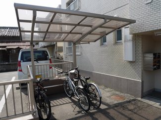 【その他共用部分】 | コーポ山浦の駐輪場