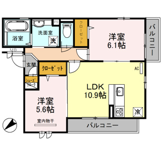【間取り】 | シェソワ　メテオール