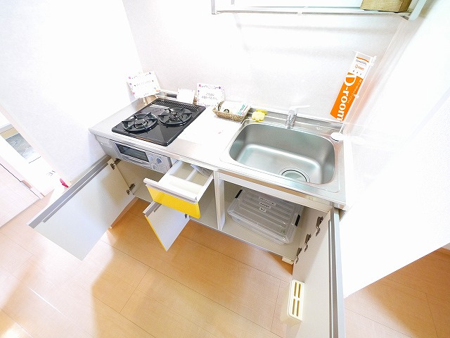 クレベールのキッチン|きれいなキッチンです