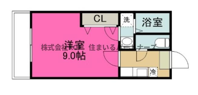 リブレア久留米駅前C棟の間取り