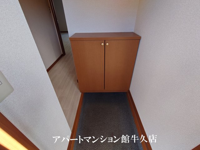 サンハイツの玄関