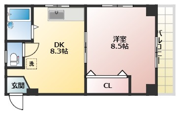 【間取り】 | マンションリーベ
