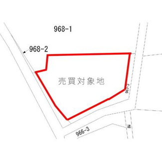 【土地図】 | 昭和村川額　住宅用地