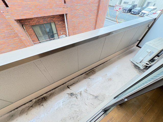 バーデンメモリアル市川のバルコニー