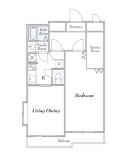 【間取り】 | シャトレ広尾 | シャトレ広尾
