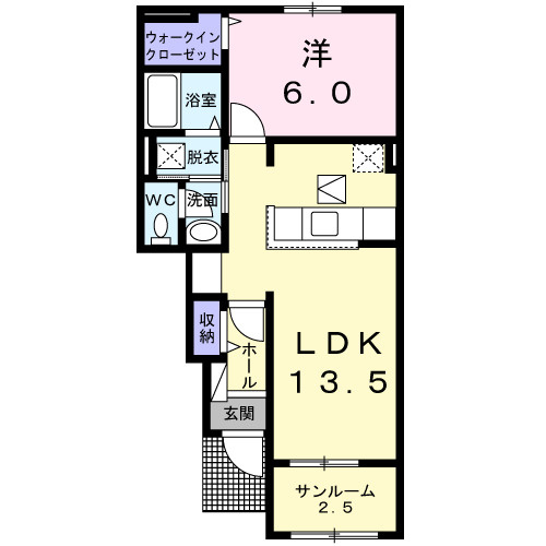 【間取り】 | サニーレジデンスＨ