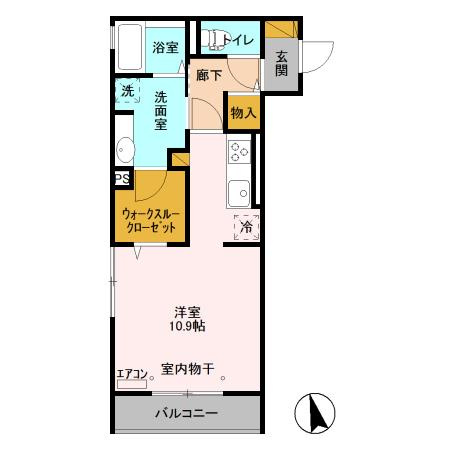アスタリスクの間取り