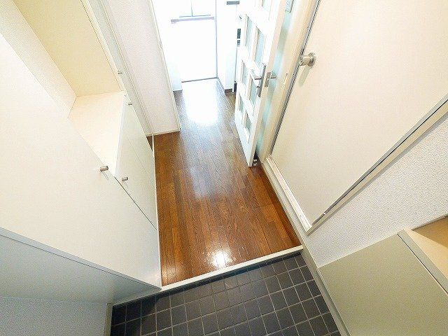 みつがらすの玄関|ゆったりとした玄関です