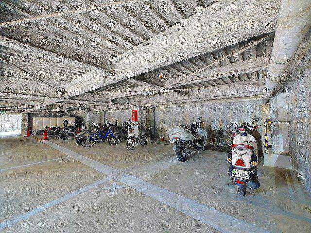 みつがらすのその他共用部分|駐輪場です