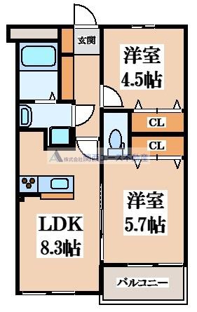 【間取り】 | ステディ東大阪太平寺