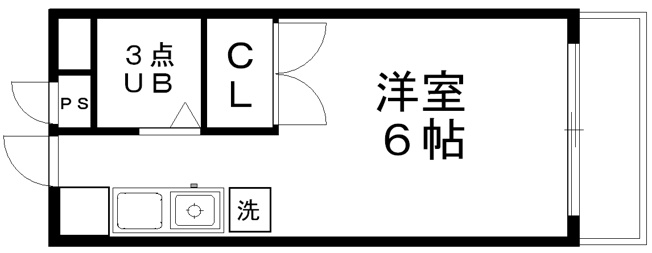 【間取り】 | コーポウィングⅡ