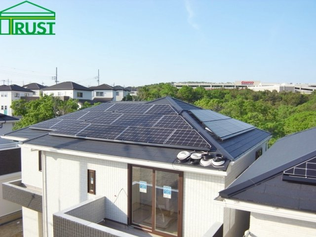 垂水区舞多聞西6丁目　新築戸建　37号地の外観|標準で太陽光がついています。