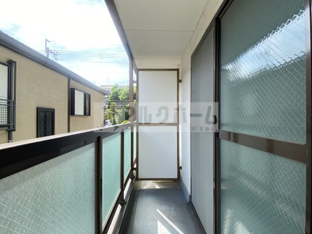 リーベハイツ青山のバルコニー