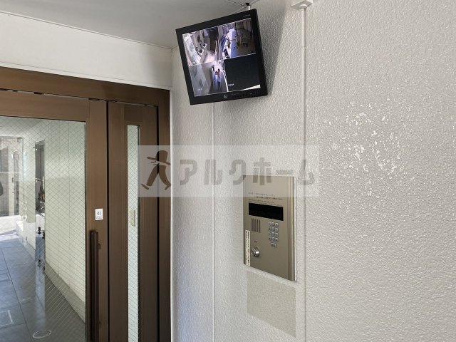 リーベハイツ青山のセキュリティ|リーベハイツ青山（柏原市国分市場）　オートロック