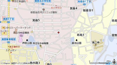 【地図】 | サンライズ箕面