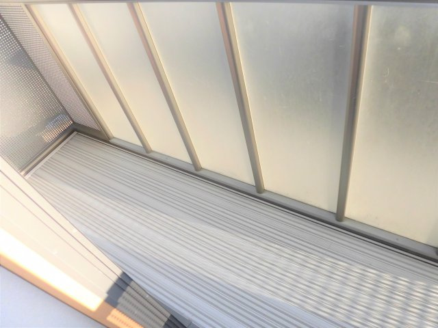 クオリアBのバルコニー