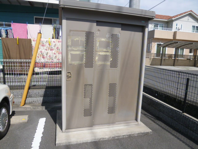 倉敷市中庄のアパートのその他共用部分|敷地内ゴミＳＴ（当番なし）