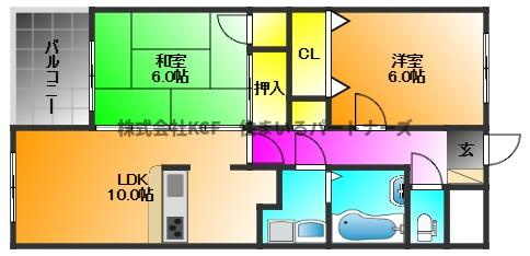セピアコートの間取り