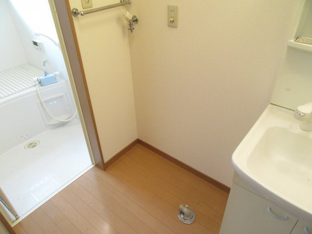 ブランドール長町の洗面所|室内洗濯機置き場あります
