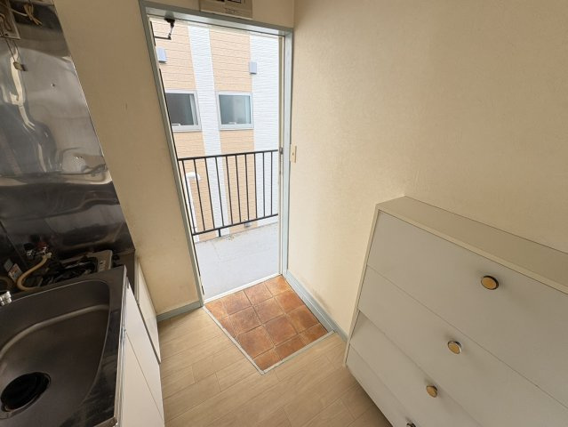 セレーネ市川弐番館の玄関